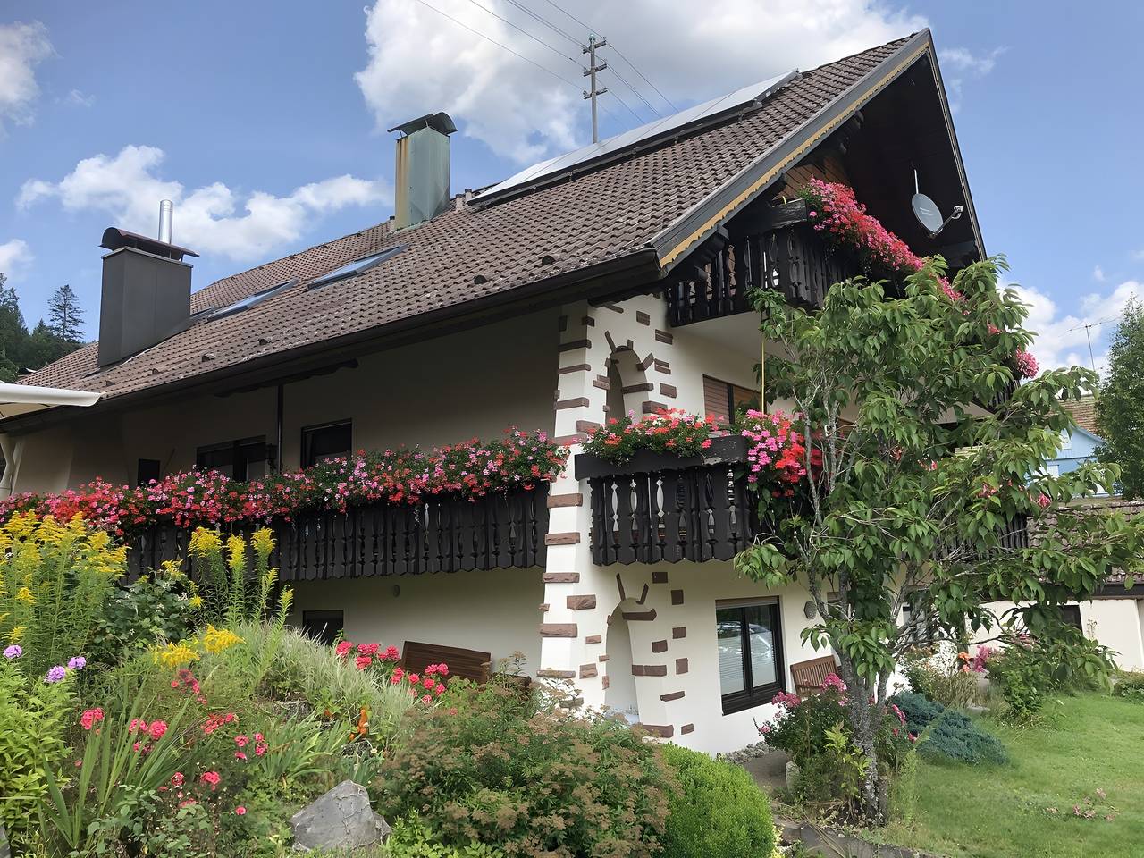 Ganze Wohnung, Ferienwohnung 'Kaltenbach' mit Balkon und Wi-Fi in Enzklösterle, Nordschwarzwald