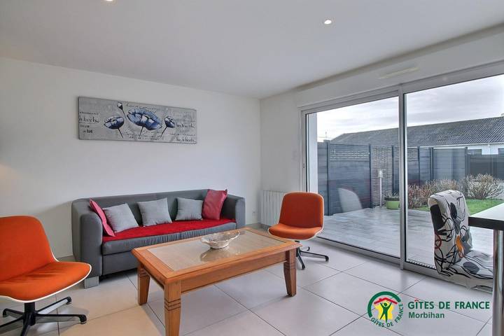 Gîte pour 2 personnes, avec terrasse et jardin à Plougoumelen - 2