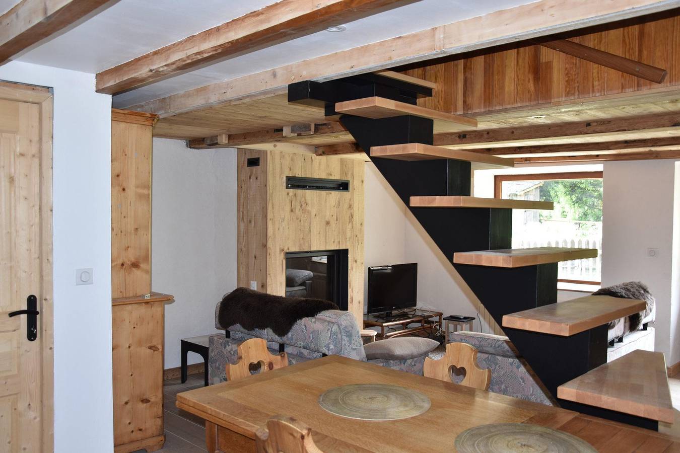 Chalet la Bourna de l'Ors - Doppelchalethälfte 3 Zimmer für 4 Personen in Pralognan-la-Vanoise, Nationalpark Vanoise
