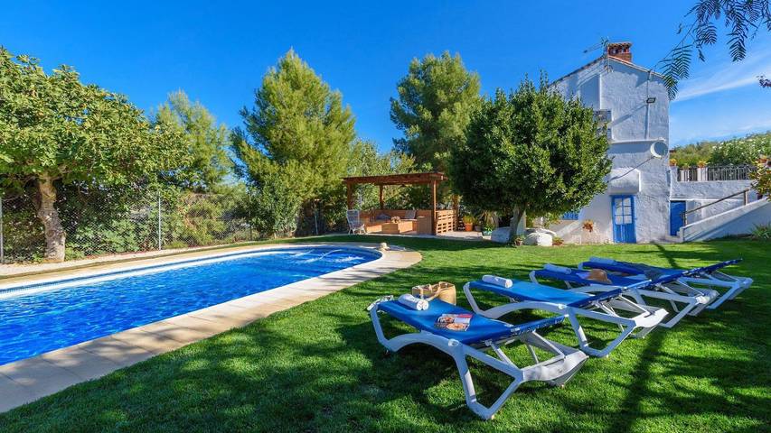 Casa de vacaciones para 9 personas, con Balcón/Terraza y Piscina en Setenil de las Bodegas