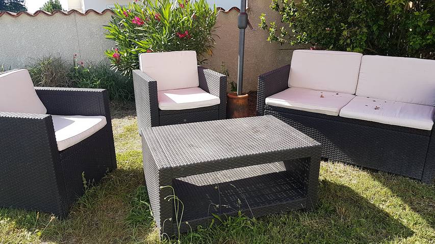 Appartement de vacances pour 4 personnes, avec jardin