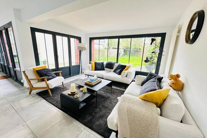 Maison de vacances pour 10 personnes, avec jardin