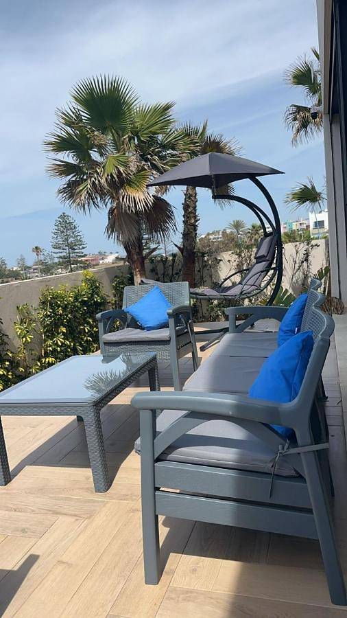 Location de vacances pour 6 personnes, avec vue ainsi que jardin et piscine dans Dar Bouazza - 4