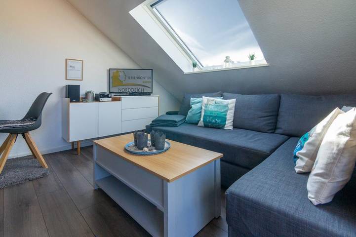 Ferienwohnung mit Meerblick für 4 Personen, mit Balkon