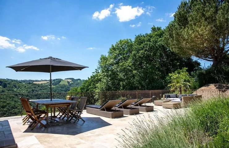 Location de vacances pour 4 personnes, avec piscine, animaux acceptés à Maleville - 4