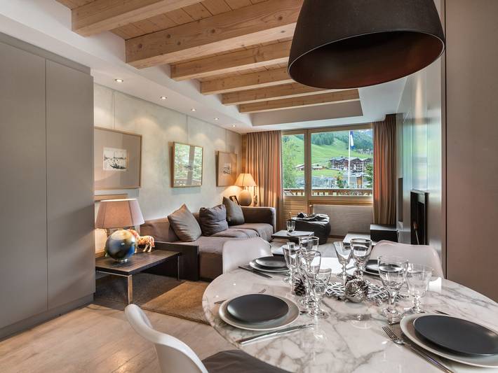 Appartement de vacances pour 4 personnes, avec terrasse, animaux acceptés à Val-d'Isère