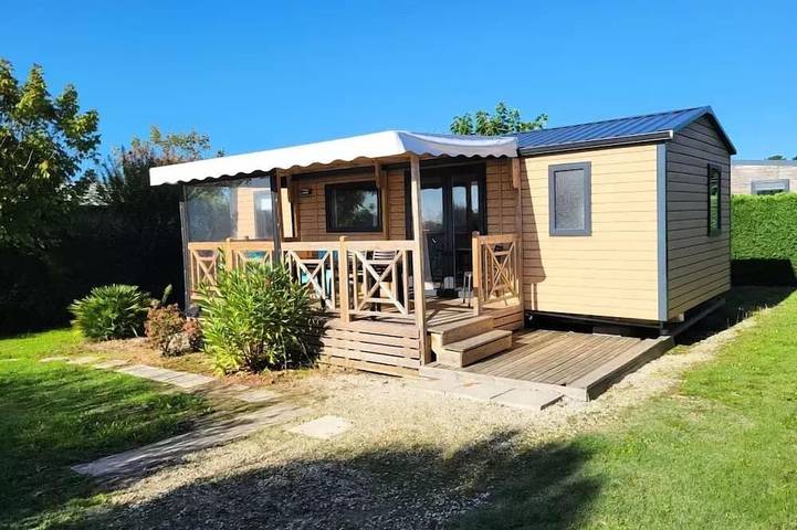 Camping pour 6 personnes à Brem-sur-Mer