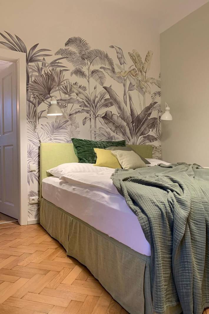 Ferienwohnung für 3 Personen, mit Garten