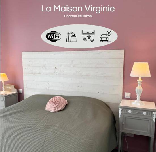 Appartement entier, La maison Virginie appartements de 1 à 5 pers cosy central clim parking proximité port in Montargis, Région de Montargis