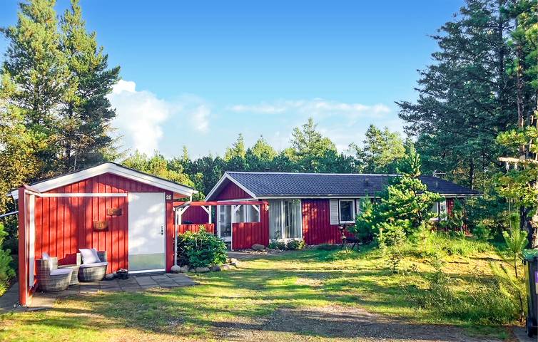 Ferienhaus für 6 Personen, mit Terrasse und Garten