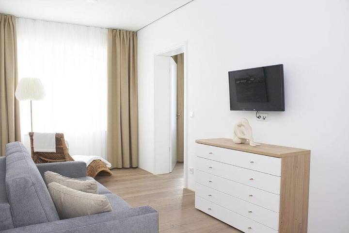Ferienwohnung für 2 Personen, mit Terrasse und Ausblick