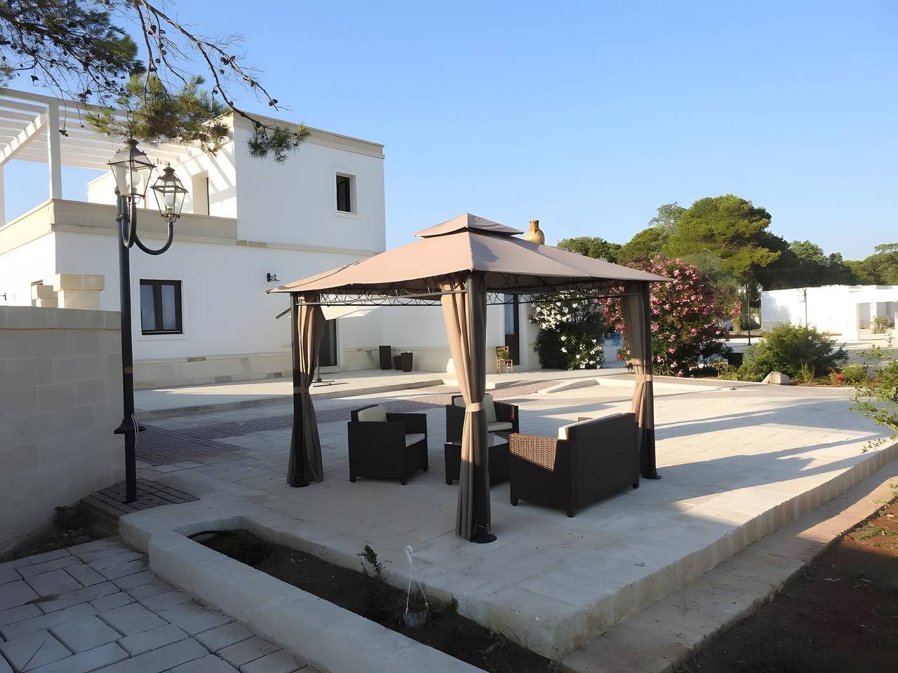 Caravan 'Masseria Prisuti - Tenda 1' con piscina condivisa, Wi-Fi e aria condizionata in Porto Cesareo, Golfo di Taranto