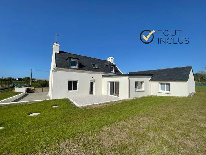 Location de vacances pour 7 personnes, avec Terrasse et Jardin à Plourin