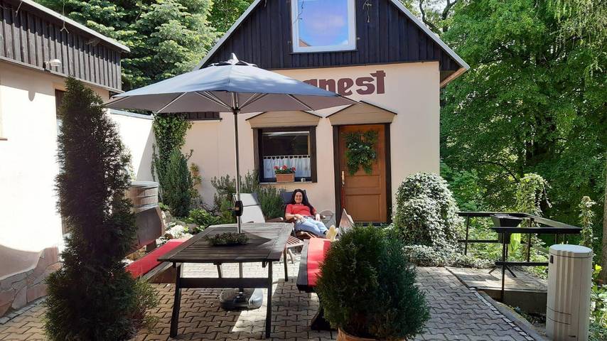 Bungalow für 6 Personen, mit Terrasse und Garten, mit Haustier in Sächsische Schweiz - 3