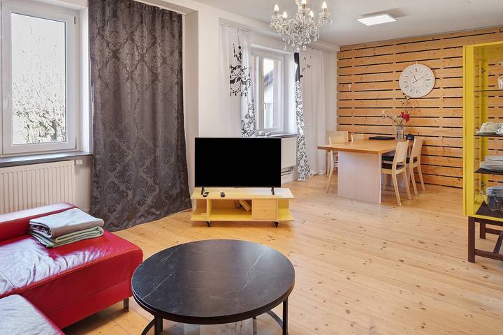 Ferienwohnung für 6 Personen, mit Balkon, mit Haustier