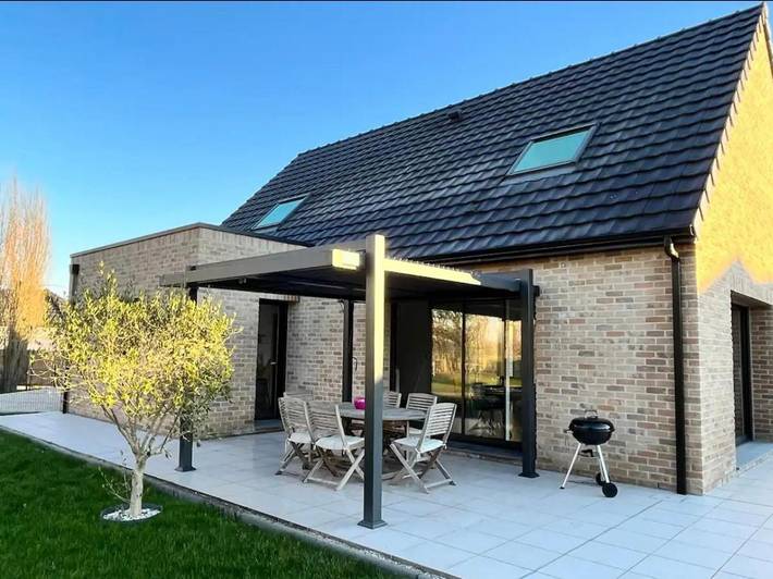 Location de vacances pour 6 personnes, avec vue et jardin à Leffrinckoucke - 4