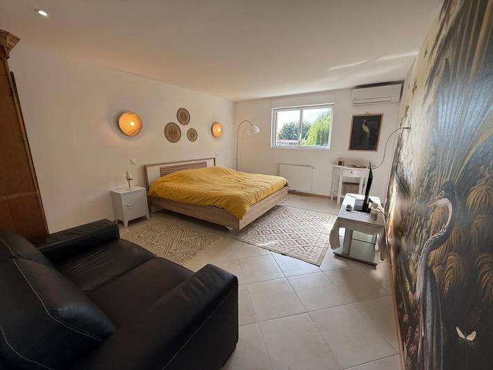 Maison d’hôte pour 2 personnes, avec Jacuzzi et Terrasse ainsi que Jardin et Vue