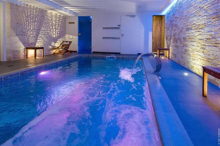 Hôtel pour 2 personnes, avec piscine ainsi que sauna et jardin, animaux acceptés à Cognac - 2