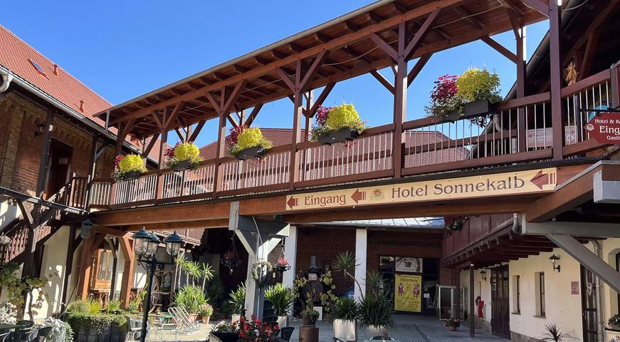 Hotel für 2 Personen, mit Garten in Sachsen-Anhalt