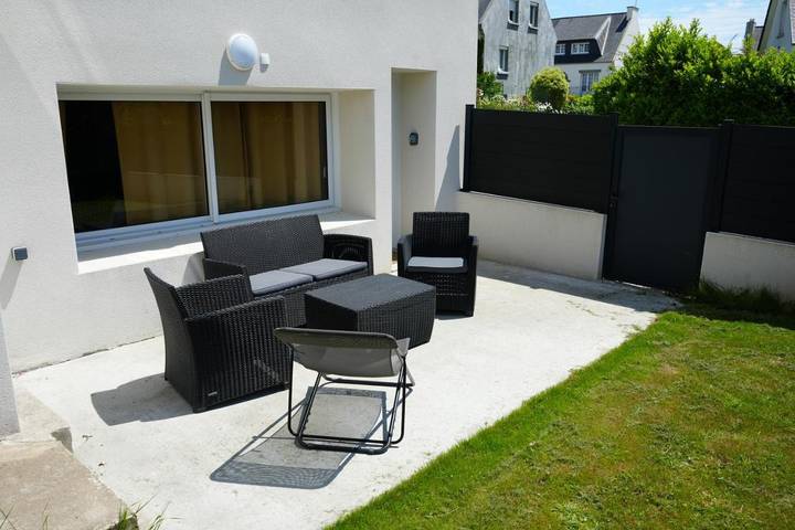 Location de vacances pour 3 personnes, avec Terrasse et Jardin à Bohars