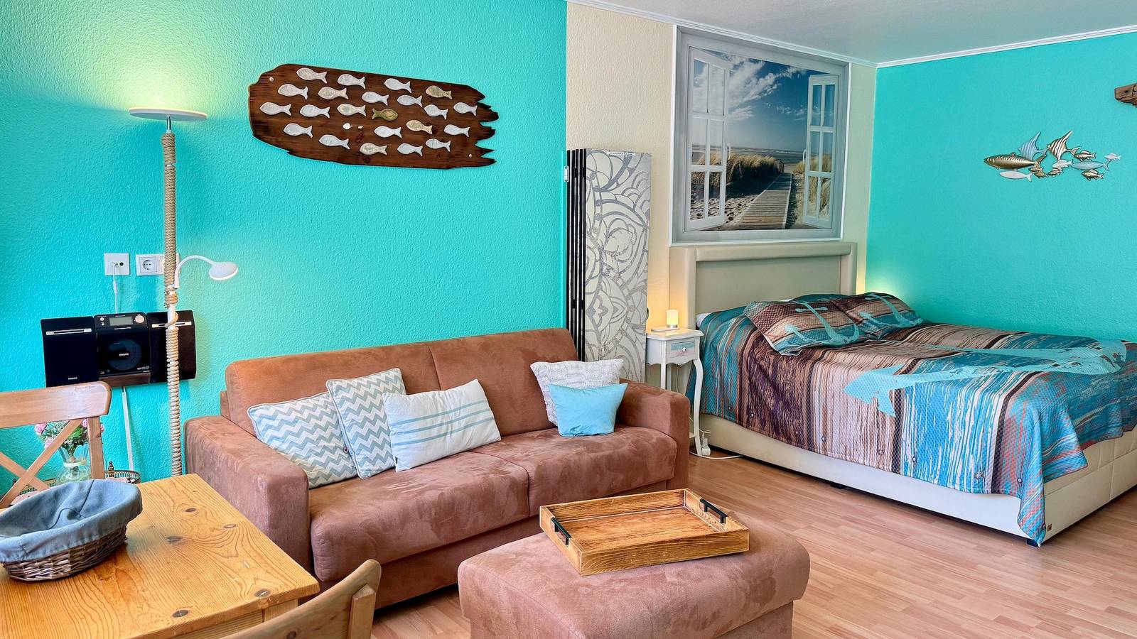 Ganze Ferienwohnung, 13-18, sehr Strandnah, im Herzen Westerlands, Westbalkon, 1 Zi. in Westerland, Sylt (Gemeinde)