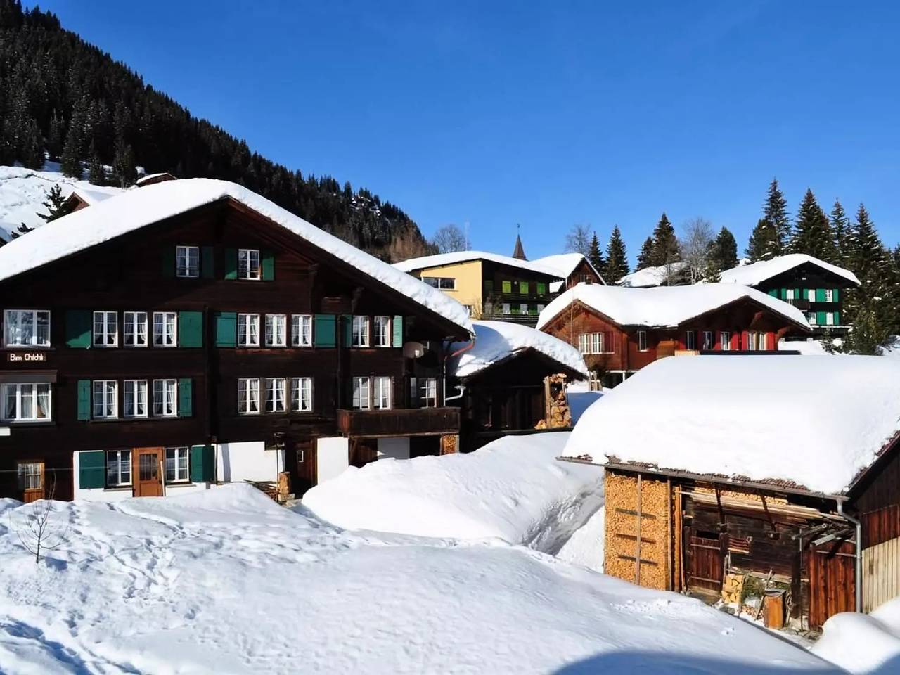 Ganze Wohnung, 3 Zimmer 3 Personen in Lauterbrunnen, Grindelwald und Umgebung