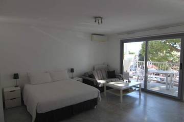 Gîte pour 4 personnes, avec balcon à Saint-Laurent-du-Var