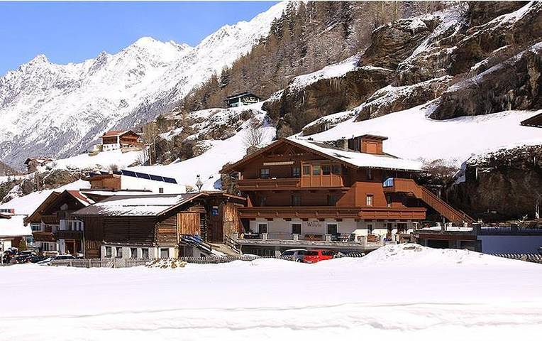 Bed and Breakfast für 2 Personen, mit Balkon und Terrasse in Sölden (Österreich)