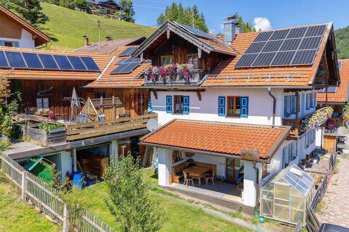 Ferienwohnung für 2 Personen, mit Terrasse und Ausblick, mit Haustier in Wallgau - 3
