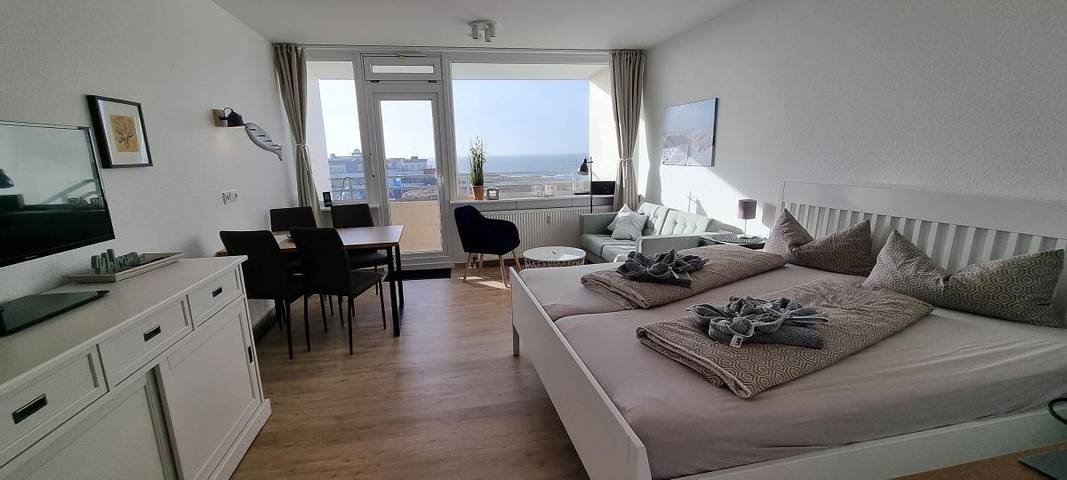 Ferienwohnung für 2 Personen, mit Balkon auf Borkum - 2