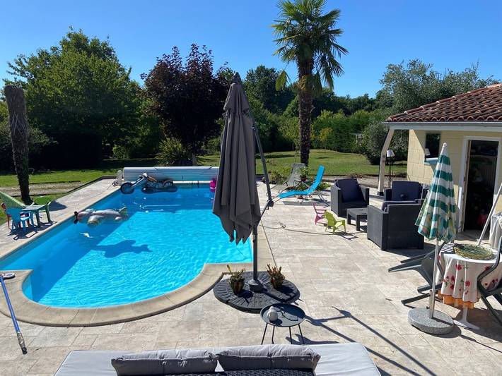 Chambre d’hôte pour 5 personnes, avec piscine et jardin, animaux acceptés en Aquitaine - 3