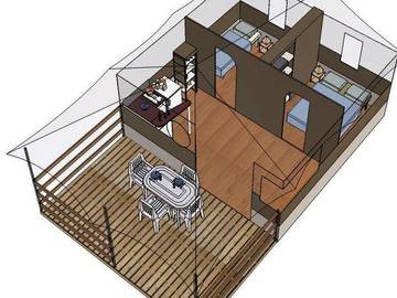 Camping voor 5 Personen in Montbarrey, Jura, Afbeelding 4