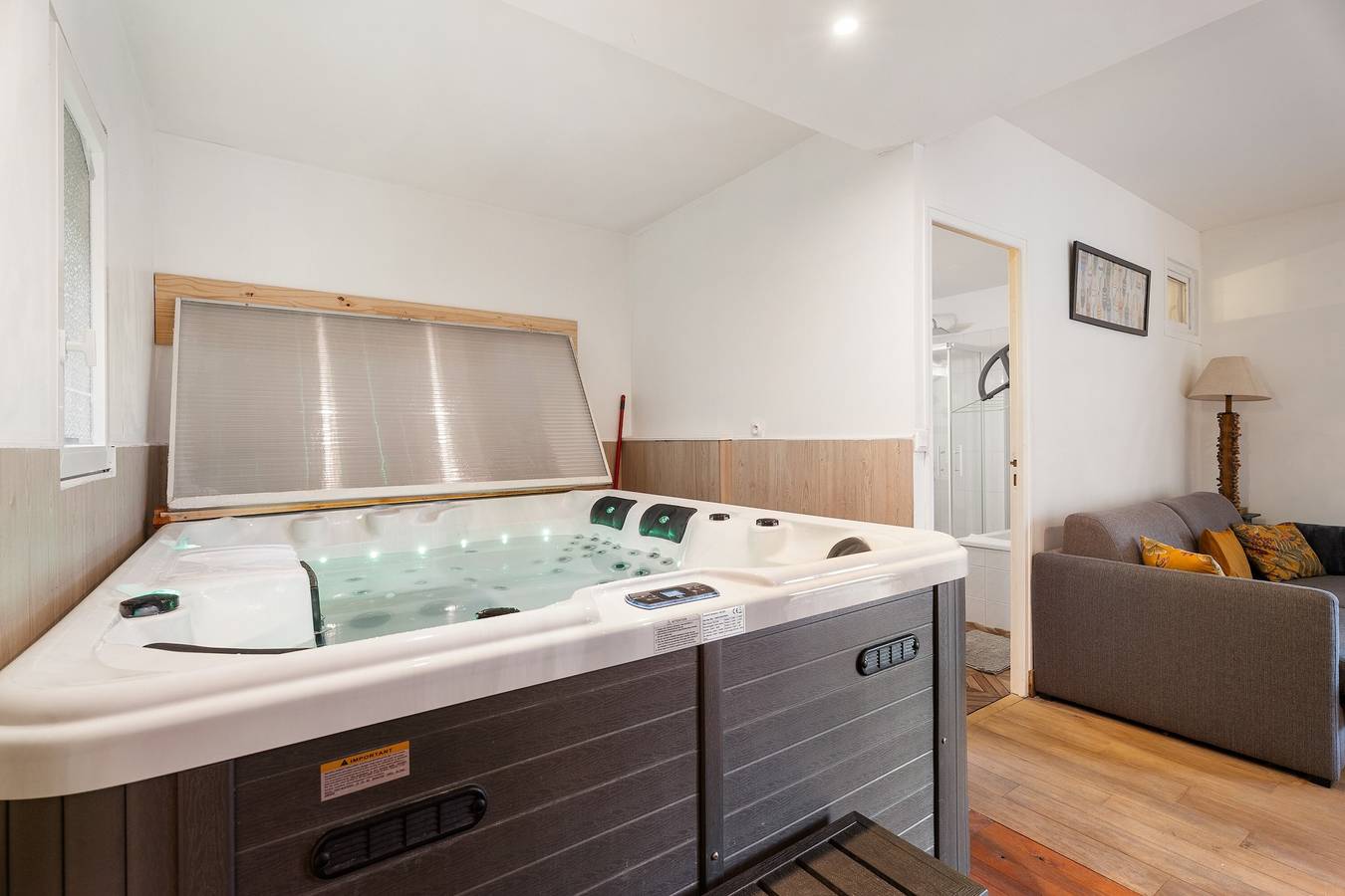 Gîte du 17 - bienestar con spa, terraza privada, jardín y Wi-Fi in Vieux-Viel, Región de Saint-Malo