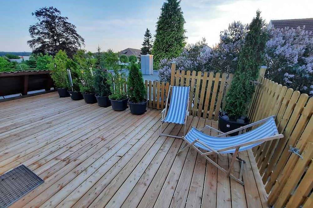 Ganze Wohnung, Geräumige Ferienwohnung (80 qm) für bis zu 4 Personen mit Loggia in Maroldsweisach, Landkreis Haßberge