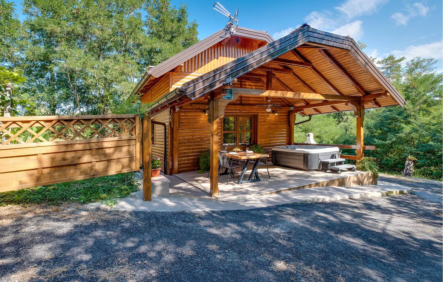 Casa de vacaciones para 3 personas con terraza in Región de Zagreb