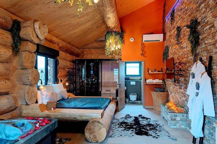 Gîte pour 2 personnes, avec sauna et jacuzzi dans Carspach