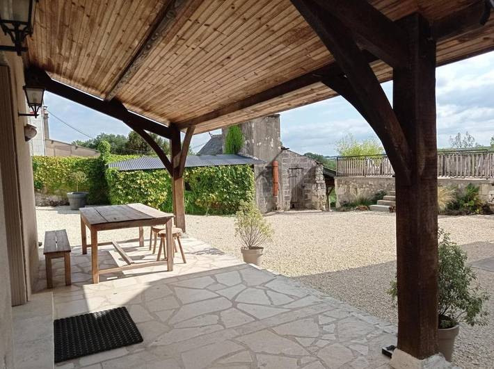 Maison de vacances pour 8 personnes, avec terrasse et vue