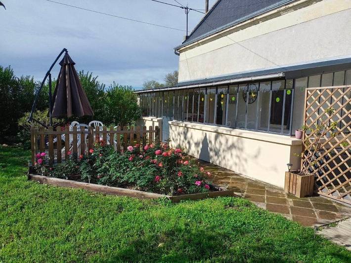 Location de vacances pour 5 personnes, avec jardin et vue à Rigny-Ussé - 2