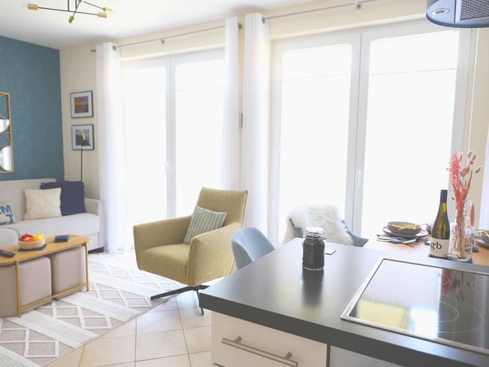Ganze Wohnung, Moderne 2-Zimmer-Ferienwohnung in Rantum, Sylt – Sonnenbalkon und Strandnähe in Rantum, Sylt (Gemeinde)