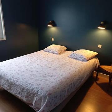 Gîte pour 6 personnes, avec vue et terrasse à Biollet
