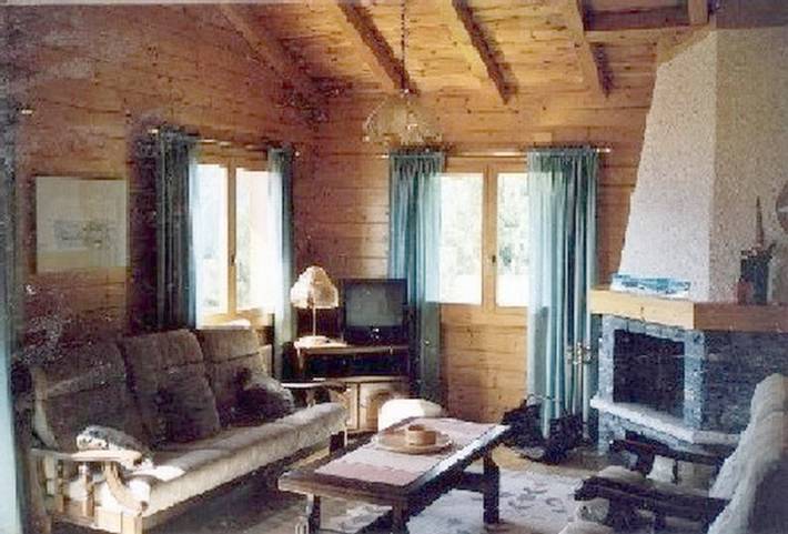 Gîte pour 7 personnes, avec balcon ainsi que sauna et vue à Icogne - 3