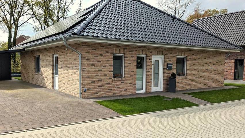 Ferienhaus für 3 Personen, mit Terrasse und Garten sowie Ausblick in Lathen