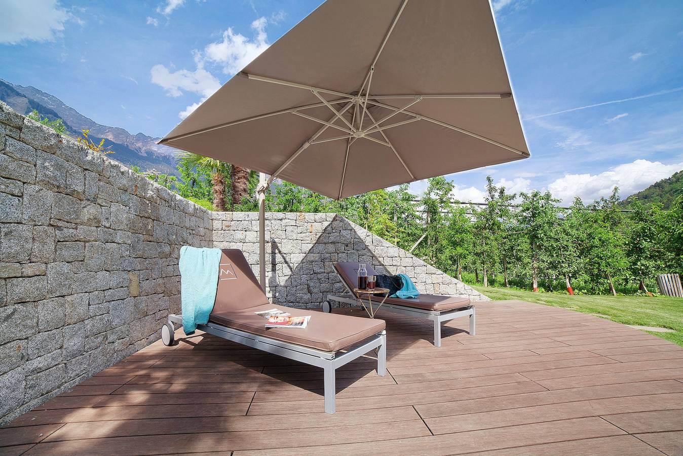 Studio Appartement "Casa Sonngart" met Uitzicht op de Bergen, Privé Zwembad & Wi-Fi, foto 10