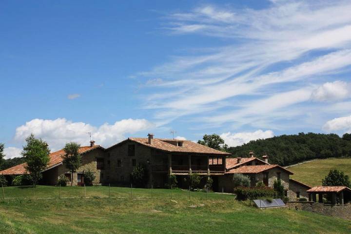 Casa rural para 2 personas, con Terraza además de Jardín y Piscina en Rupit y Pruït