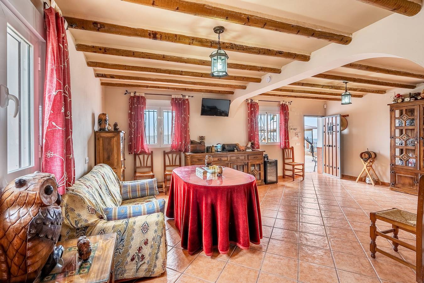 Ferienhaus "Cortijo La Solana Montefrío" mit Bergblick, privatem Pool und Wlan in Montefrío, Granada Provinz