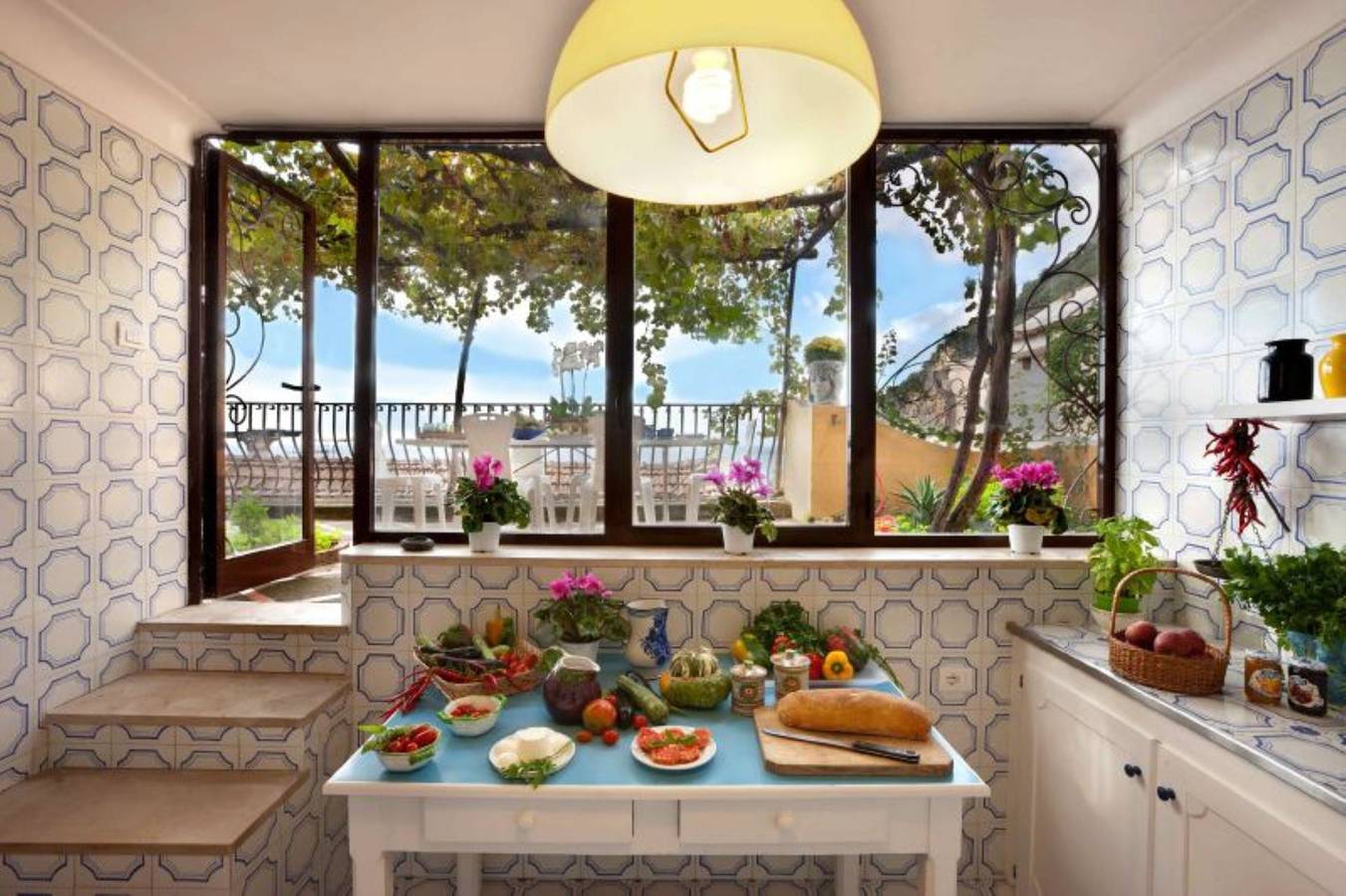 Villa la Pistrice in Positano, Costa Amalfitana