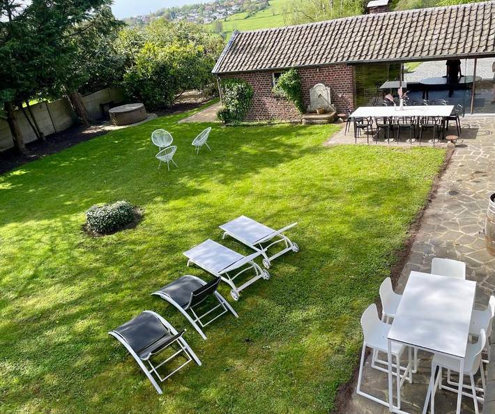 Gîte pour 5 personnes, avec terrasse ainsi que vue et jardin à Herve - 2