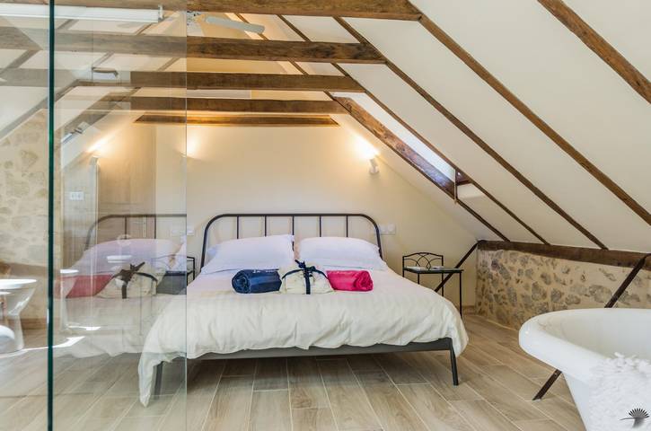 Location de vacances pour 8 personnes, avec piscine et jardin, adapté aux familles à La Fouillade - 3