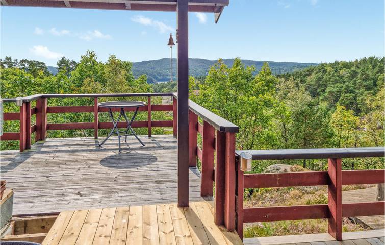 Ferienhaus für 7 Personen mit Terrasse in Mandal