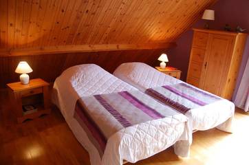 Chambre d’hôte pour 2 personnes, avec terrasse et vue à Paliseul